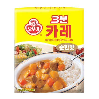 오뚜기3분카레(순한맛)