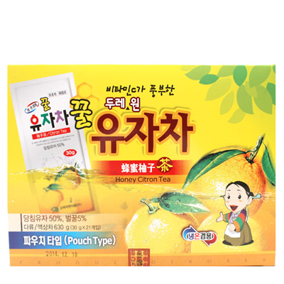 고려자연 꿀유자차티백 (30gx21T) 