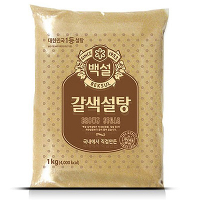 백설황설탕3KG(갈색설탕 중맥)