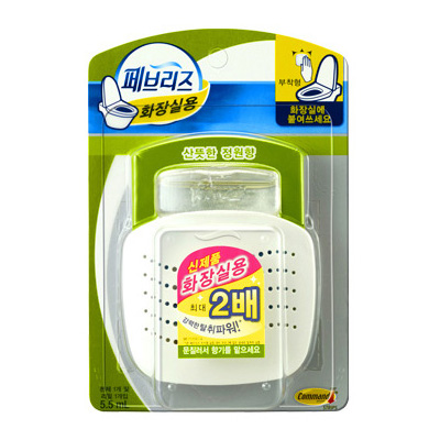 향기페브리즈(화장실용 본체)산뜻한정원향