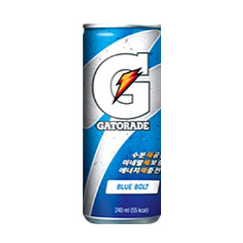 게토레이(블루볼트)240ml캔 