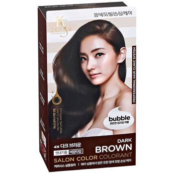 살롱컬러버블염모100ml(다크브라운)