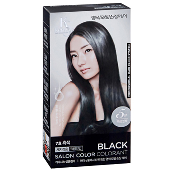 살롱컬러버블염모100ml(흑색)