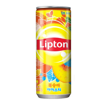 립톤 아이스티 복숭아캔 240ml 