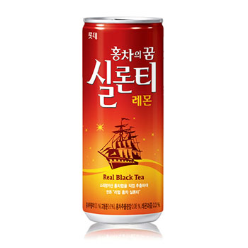 롯데칠성 홍차의꿈 실론티 240ml캔 
