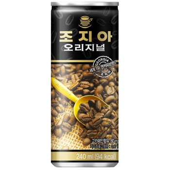 조지아오리지널 240ml캔(캔커피) 