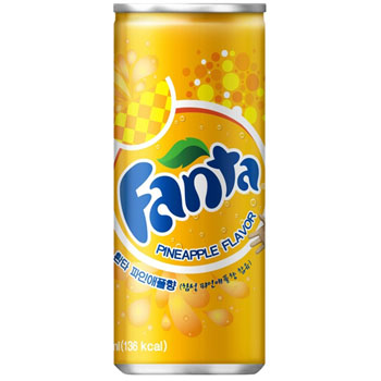 환타 파인애플 250ml캔 