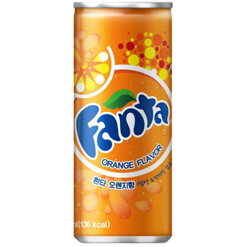 환타 오렌지 250ml캔 