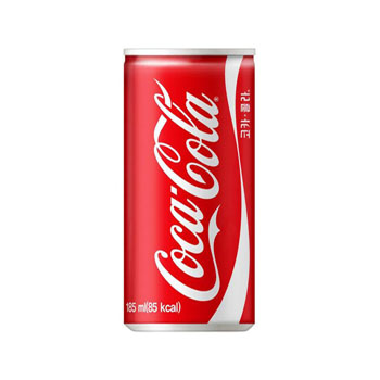 코카콜라 185ml캔 