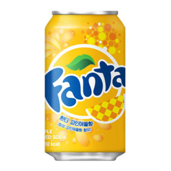환타 파인애플 355ml캔 