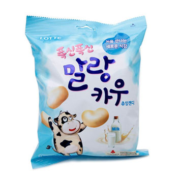 5500 롯데 폭신폭신 말랑카우 우유(大) 158g