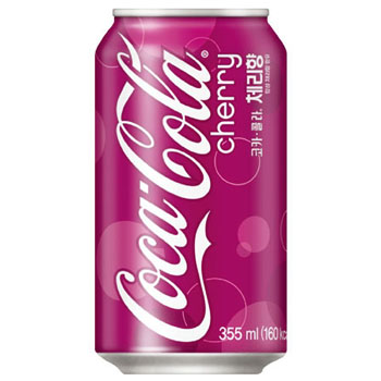 코카콜라 체리 355ml캔