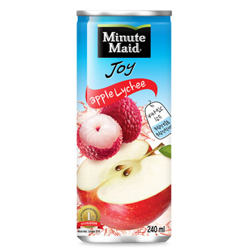 미닛메이드조이 애플리치 240ml캔