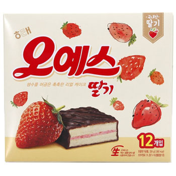 오예스(딸기맛) 