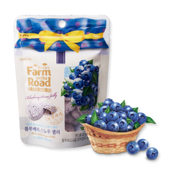 팜온더로드 블루베리스노우젤리