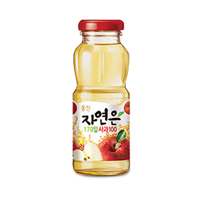 자연은 사과180ml(낱병)