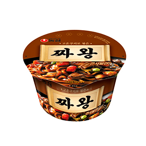 농십 짜왕큰사발면(낱개) 