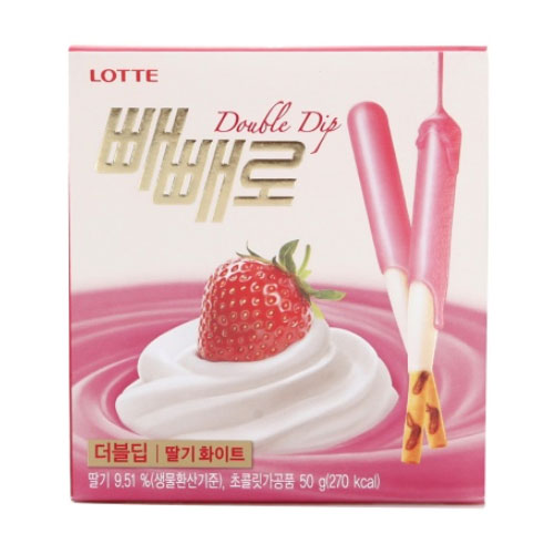 더블딥 딸기화이트빼빼로