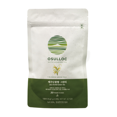 오설록 제주난꽃향기 그린티 20T 파우치