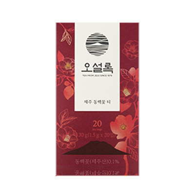 오설록제주 동백꽃  20T