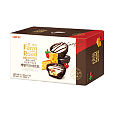 팜온더로드 까망치즈타르트