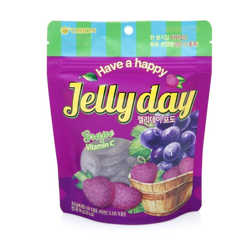 오리온 젤리데이 비타민C(젤리포도98g)