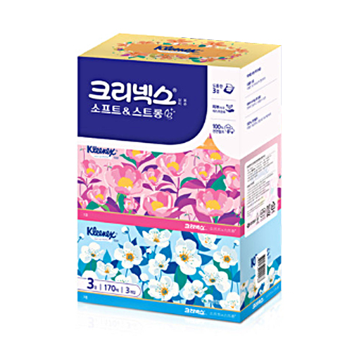 크리넥스소프트&스트롱(170매*3)