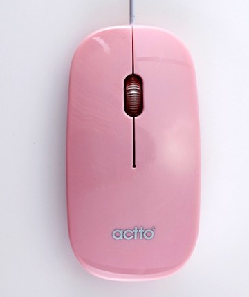 [엑토]MSC-162 윙크 광마우스(800dpi/USB) 핑크