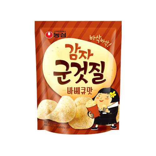 농심 감자군것질70g(바베큐맛)