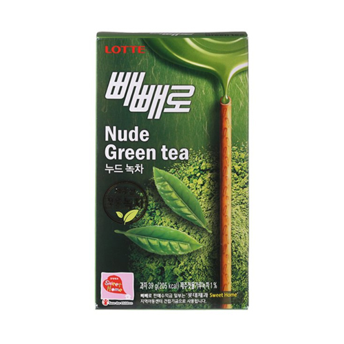 빼빼로 누드녹차 38g