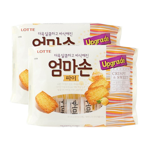 롯데 엄마손파이大(1+1번들)완전대박가!!