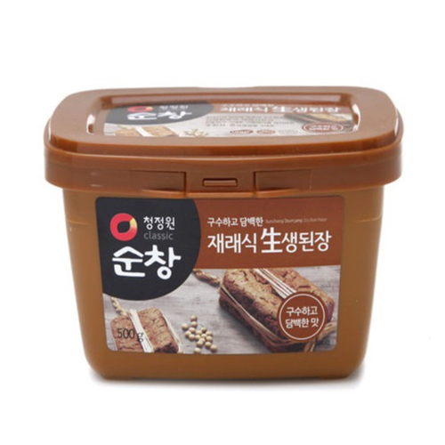 청정원 재래식안심생된장500g