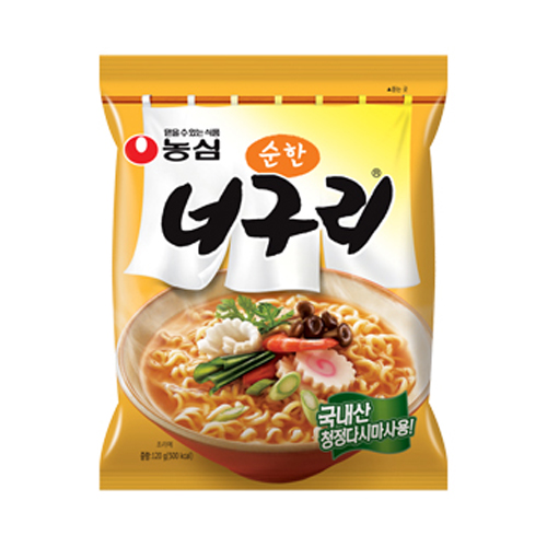 농심 순한너구리 멀티팩(5개*8봉)/BOX