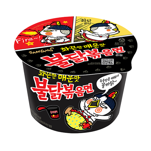 불닭볶음면큰컵(105g*16개)/BOX 