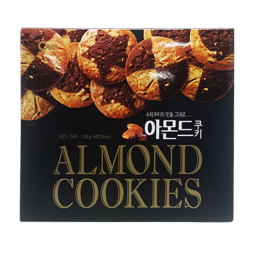 청우 아몬드쿠키126g
