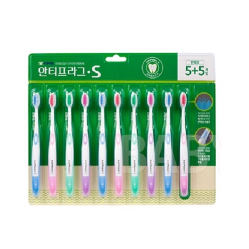 안티프라그칫솔(5+5)탄력모