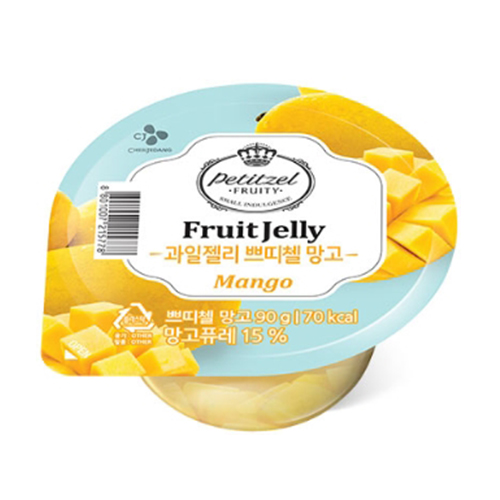 CJ 쁘띠첼 과일젤리 망고 90g