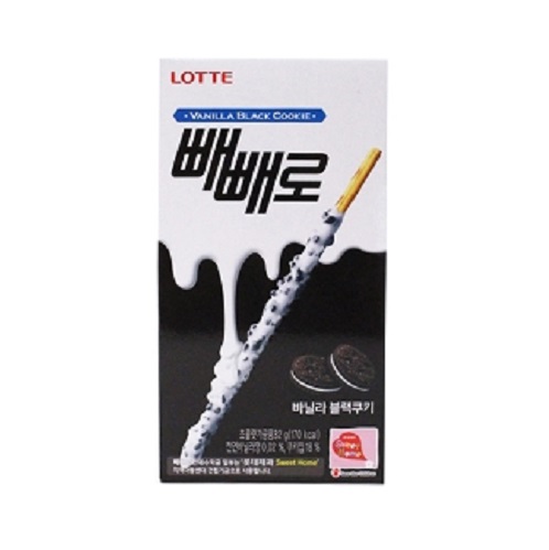 바닐라블랙쿠키 빼빼로