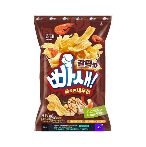 해태 빠새 갈릭맛60g