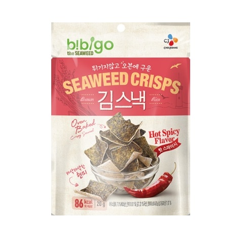 CJ 비비고 김스낵 핫스파이시 20g
