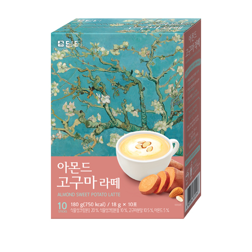 담터 아몬드고구마라떼10T