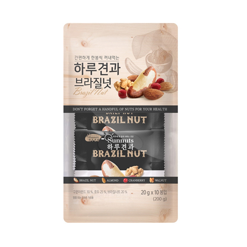 하루견과 브라질넛 20gx10봉