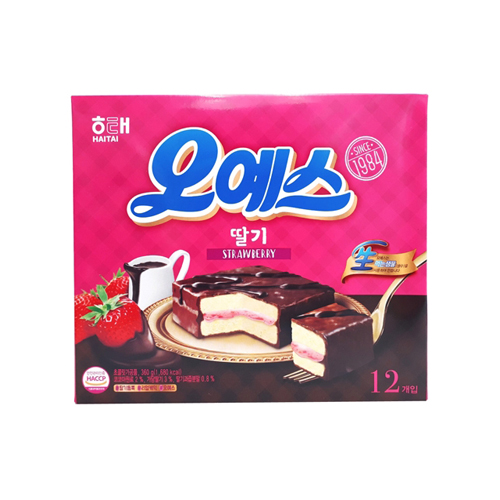 해태 오예스 딸기 360g 6,000