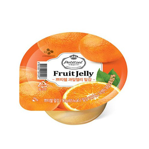 쁘띠첼 과일젤리 밀감 90g*3팩