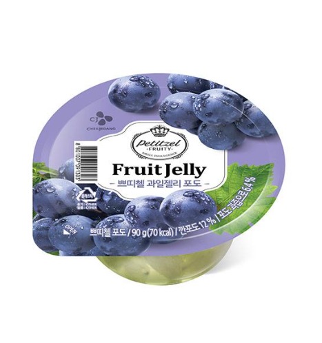 쁘띠첼 과일젤리 포도 90g*3팩