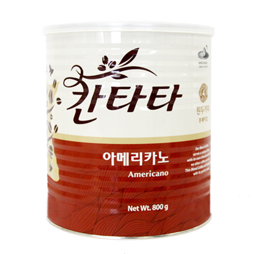 (임박할인) 칸타타 아메리카노 800g (캔) 분쇄원두