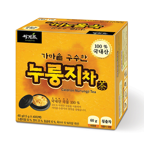 쌍계 가마솥 구수한 누룽지차 40T