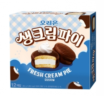 오리온 생크림파이 오리지널12p