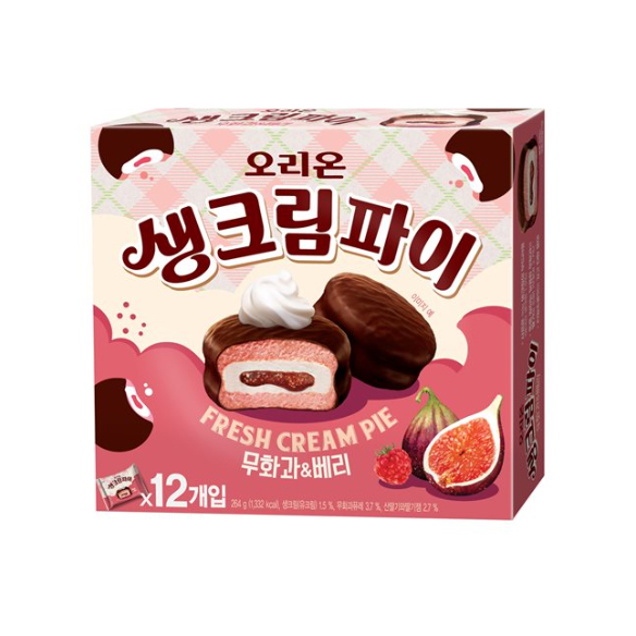 생크림파이 무화과베리12p