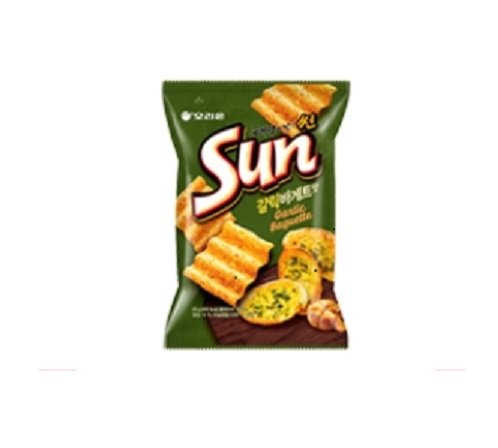 오리온 썬칩 갈릭바게트 135g 